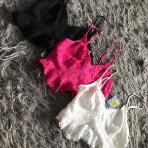 Free People Intimates & Sleepwear - Brand New Free People Bralette Bundle! Free People Intimates & Sleepwear - Brand New Free People Bralette Bundle!